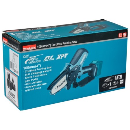 DRAIL WASPE Batial Makita UC100DWA, 12 V, 4 "/10 cm, step 0.325", PAZ 1.1 mm-3