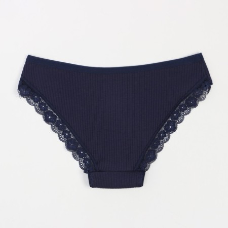 Panties female color dark blue, size 42-44-2