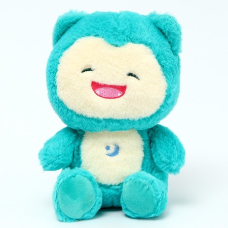 Soft toy "smile", 22 cm, turquoise color-3