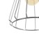 Lamp Bayerlux "Amato" 1x40W E27 chrome 18x18x70cm