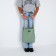 Shopper without fastening, green color