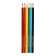 Pencils 6 colors "Kalyak-Malyak", three-sided