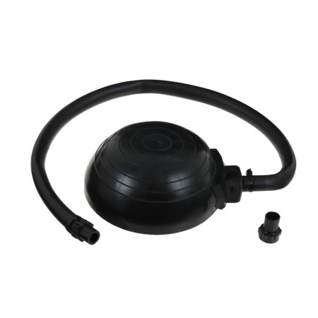 Frog pump for rubber boats