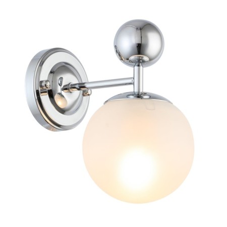 Wall lamp EVOLUCE. Sle106101-01. Pechio. 1x60 watts, E27, 13x20 cm, chromium color