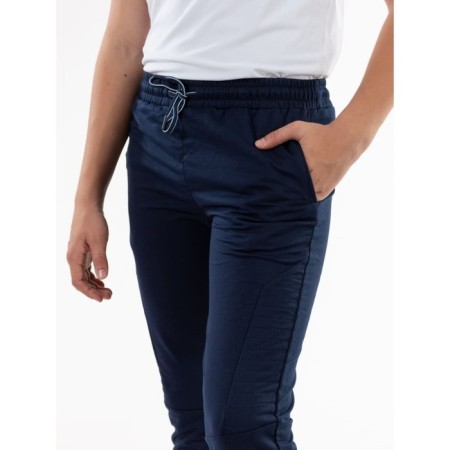 Sports pants for ISEE boys, height 122-128 cm, dark blue color-6