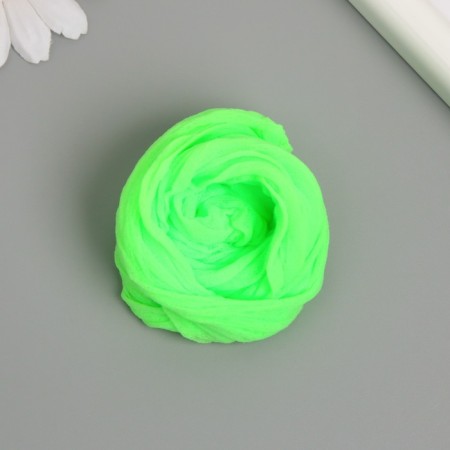 Kapron for flowers single -color "salad" 50 cm