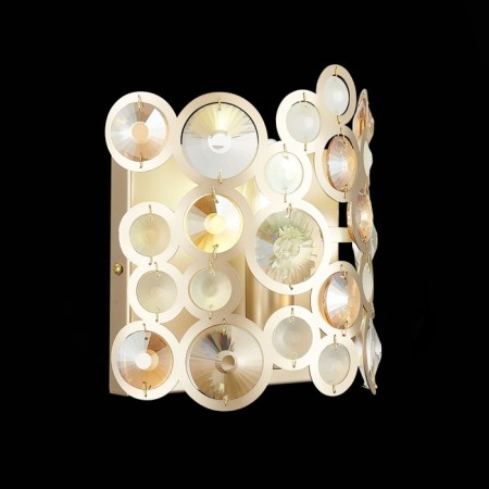 Sconces st. SL1172.201.01. Namio. 1x60 W, E14, 19x20 cm, golden color-6