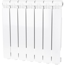 Aluminum radiator Stout Bravo, 500 x 80 mm, 7 sections, side connection