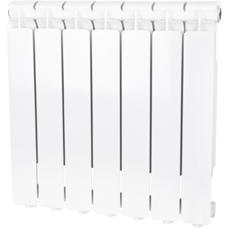 Aluminum radiator Stout Bravo, 500 x 80 mm, 7 sections, side connection