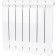 Aluminum radiator Stout Bravo, 500 x 80 mm, 7 sections, side connection