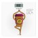 Floor scales Scarlett BS33E009, electronic, up to 180 kg, 1xCR2032, glass, "coffee"