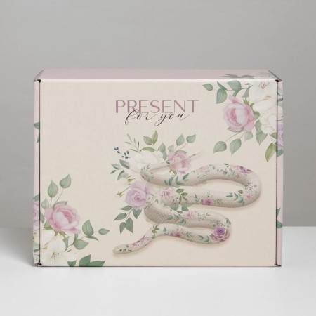 Gift folding box, packaging, “snake”, 27 x 21 x 9 cm-2