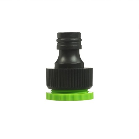 The spiral watering spiral, 15 m, fast -fast, with a watering gun and a fitting, green, Greengo-5