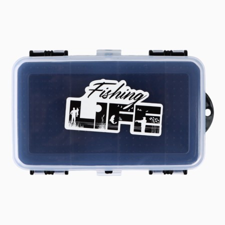 Fishing Tackle Container "Fishing Life", 14 x 10 x 4.2 cm