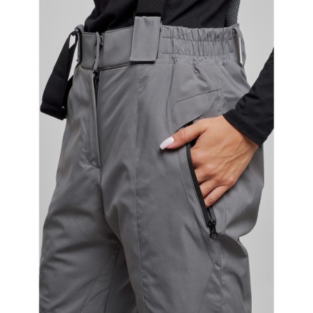 Ski costume female winter, size 46, color gray-14
