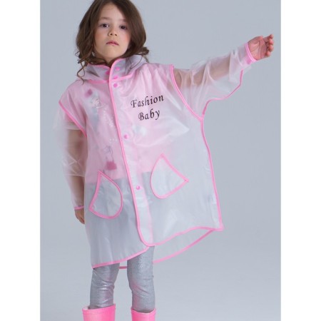 Raincoat for the girl PlayTode, height 116 cm-5