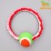 Toy training cable "Circle with the ball", 120 g, mix of flowers