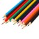 Colored pencils, 12 colors, trihedral , cars