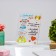 Poster on the stand "Beloved husband" Origsheklo, 11.5 x 20 cm