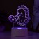 Lamp "Hedgehog Football" Led RGB from the network 14.7x9.5x14.8 cm Risalux