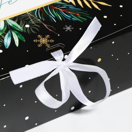 Folding Gift Box "Magic", 31 x 24.5 x 9 cm, New Year-3