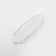 Oval glass plate Santa, 27.5 × 11 cm