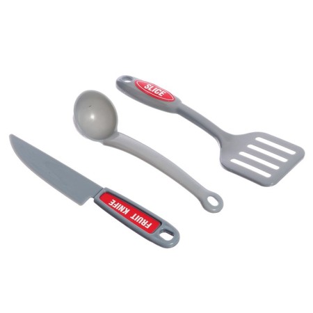 Game set "Dream kitchen" with dishes and products, light, sound, works from batteries-15