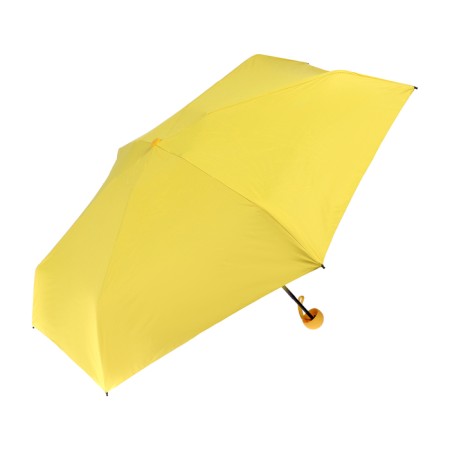 Gift set fan and umbrella, yellow-2