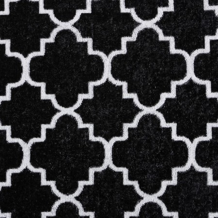Tensor Ethel "Ornament" Black, 70x130 cm, 100% cotton, 420 g/m2-2