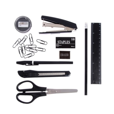 Chancellery set of 11 items, Staff "mines", rotating-6