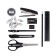 Chancellery set of 11 items, Staff "mines", rotating