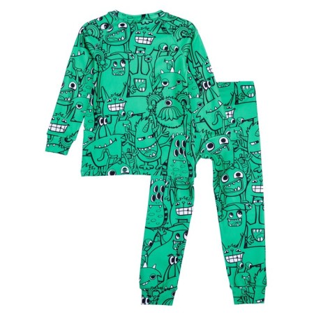 Thermal complex for a boy: trousers, sweatshirt, height 122 cm-1