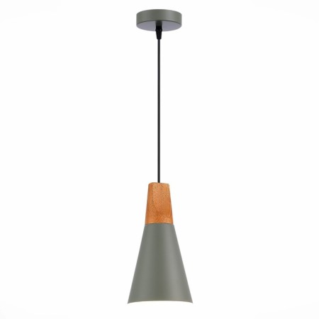 Suspension EVOLUCE. Sle125173-01. Modica. 1x40 W, E14, 14x14x25 cm, gray color