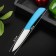 Knife ceramic shade "Simple", blade 10.5 cm, handle Soft Touch, Blue Color Blue