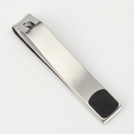 Pedication nippers, 9 cm, rubberized handle, black/silver color-3