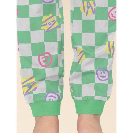 Set for girls, height 92 cm, light green color-6