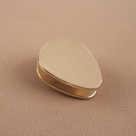 Bag staple 4.8 × 3.5 cm, gold color-1