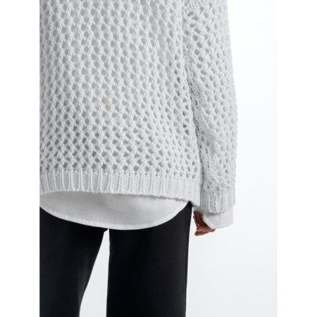 Свитер для девочки Amarobaby Knit Trend, рост 140 см, цвет белый-12