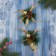 Jewelry decoration "The composition on the Bange" (set 2 pcs) icicle, 11x11 cm