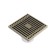 Gag Aflorn AF10610C-10, D = 50 mm, vertical, 100x100 mm, brass, antique bronze