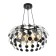 Lamp Bayerlux "Dixie" 3he27 40W Black 45x45x22-122cm