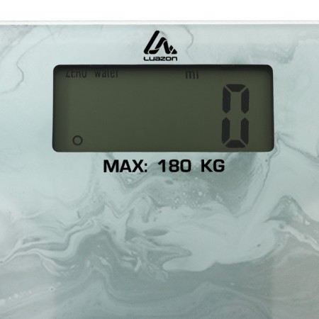 Floor Libra Luazon LVE-021, electronic, up to 180 kg, 2xaa (not complete)-5
