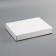 Box the team without print, the lid is a white window without a window 26 x 21.5 x 4 cm