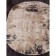 Oval Carbon Karmen Hali Quantum, size 195x290 cm, color Brown/Brown