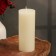 Candle-cylinder aromatic "Jasminovid Middles", 6x15 cm