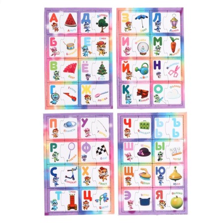 Educational set 3 in 1 "Raconota Reading"-4