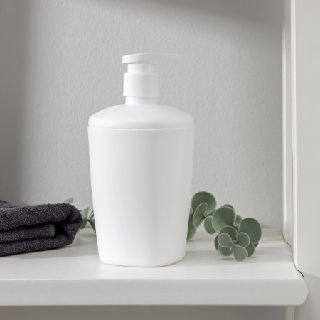 Aqua liquid soap dispenser, 300 ml, snow-white color