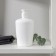 Aqua liquid soap dispenser, 300 ml, snow-white color
