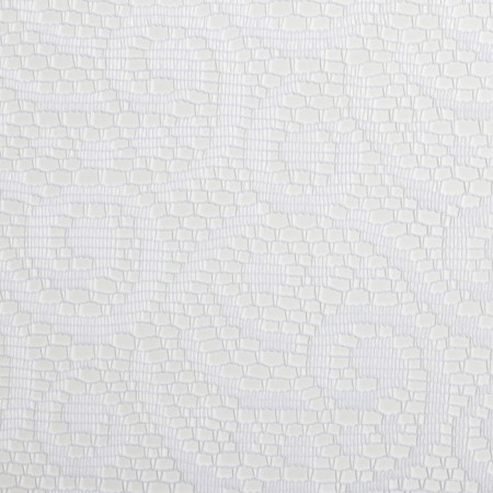 Kitchen curtain without a curtain tape 170 x165 cm, white color, polyester-1