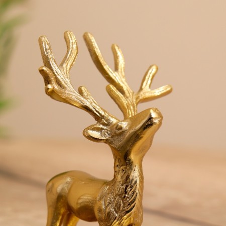 Souvenir with hook "Deer" aluminum 12x9x18 cm-3
